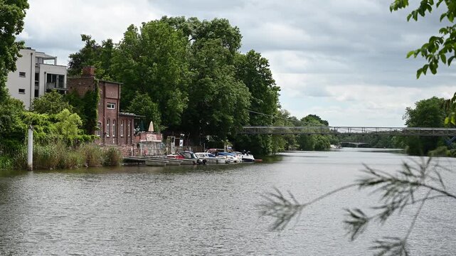 View of Kassel City in Germany 