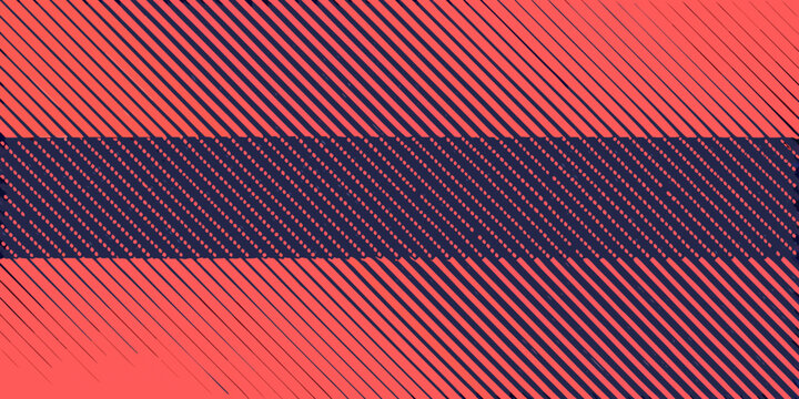 Diagonal Stripe Pattern A Modern Vector Illustration In Coral And Navy