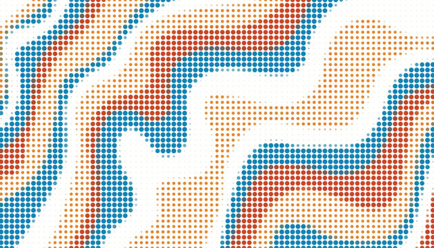 Green black contour glow neon halftone background pattern texture vector bundle collection set modern graphic design template