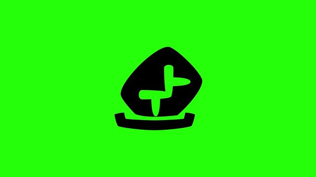 4K horizontal layout featuring a traditional post mailbox container holding an envelope silhouette bouncing fluidly. Tactical popup shipping icon.