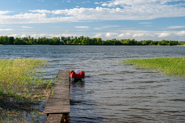 Przystań żeglarska Mazury. Polska © Tomasz Warszewski