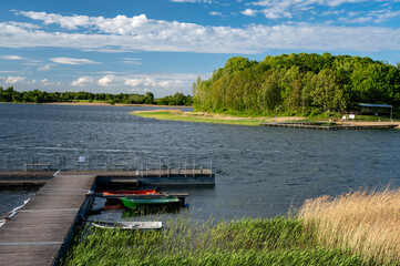 Przystań żeglarska Mazury. Polska © Tomasz Warszewski