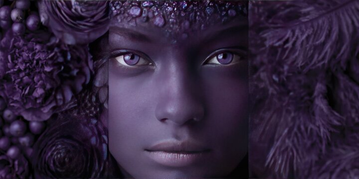 purple