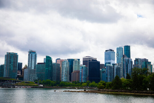 Vancouver Skyline from Stanley Park