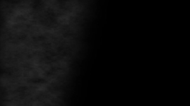 Abstract fluid ink or black smoke circle explosion on a dark background, slow motion particle burst with massive shockwave energy, creative visual art design element for compositing, 4k video