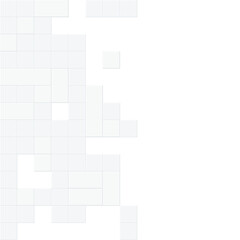 Fototapeta premium Minimal Raised Block Pattern Background