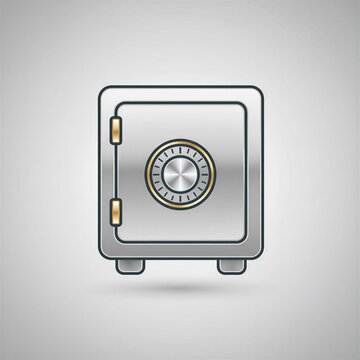 bank safe icon