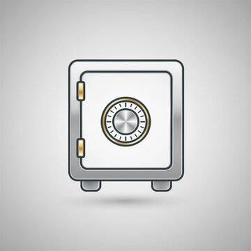 bank safe icon