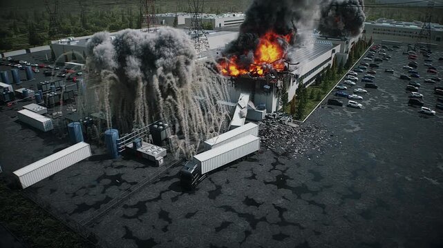 Explosion and Fire at Data Center, Anti-AI Protest and Public Backlash Against Artificial Intelligence.