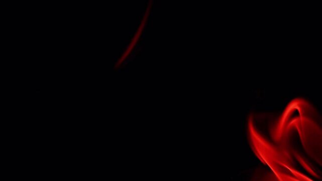 Red cloud smoke fire sparks rising up video  background effect suitable for dramatic scenes, magical effects, or energetic backgrounds  fog floating on black background loop able 4k alpha channel