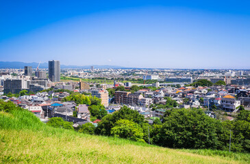 Obraz premium 東京郊外の住宅地