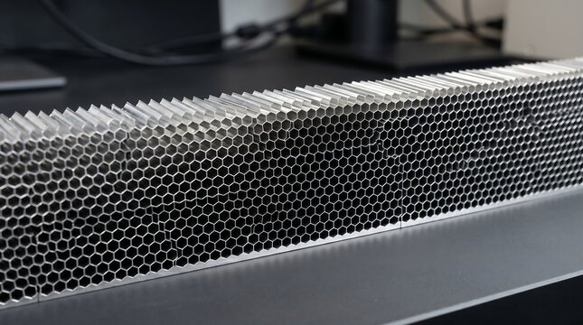 High density micro cell aluminum honeycomb array