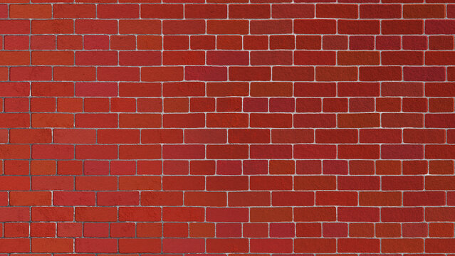 Seamless Red Brick Wall Texture Background &ndash; Realistic Masonry Pattern