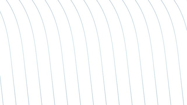 Blue Curved Lines Rotating Clockwise in Center Background Video ver.4