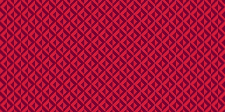 ​Seamless geometric pattern of red and maroon diamonds with a subtle 3D optical illusion effect. Perfect for modern backgrounds, wrapping paper, and festive textiles.