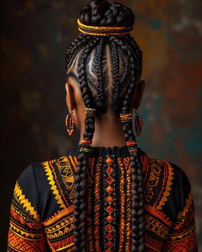Long braided hairstyle french braid tutorial
