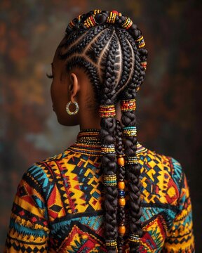 Long braided hairstyle french braid tutorial