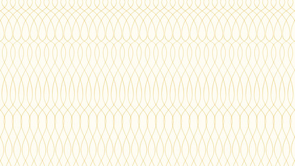 Fototapeta premium Abstract Islamic geometric gold line pattern on cream background for Ramadan and Eid