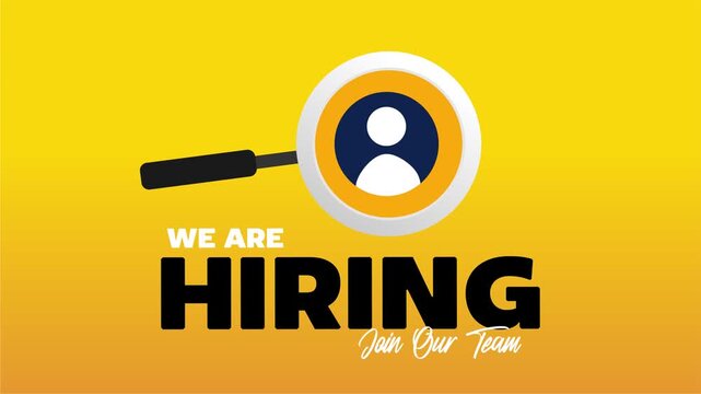 we are hiring, opening job vacancies