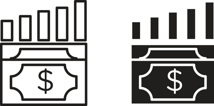 capital gain icon