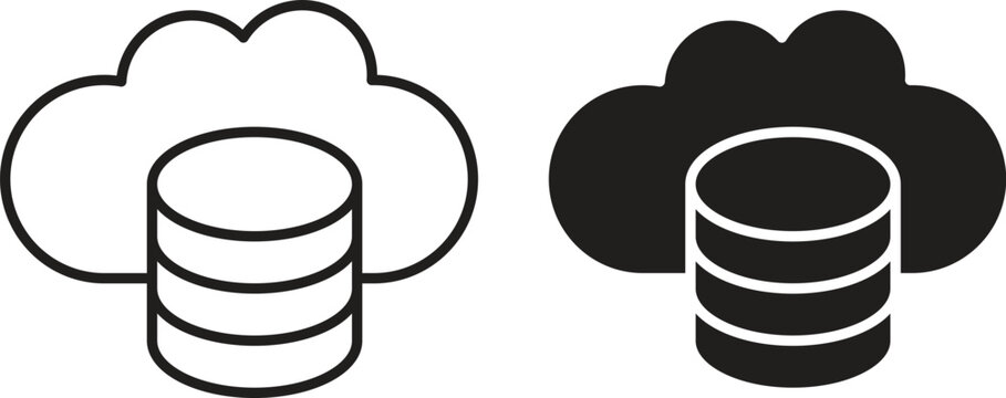 Cloud server icon