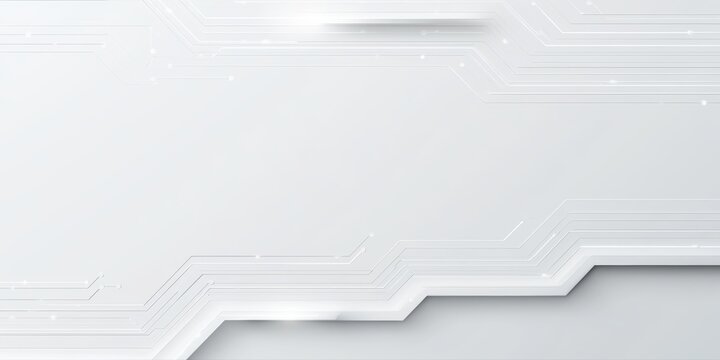 Clean white tech background with subtle circuit patterns, minimalist innovation design, premium Adobe stock commercial style