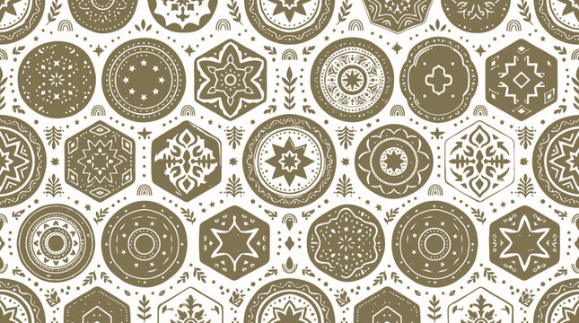 seamless easter pattern