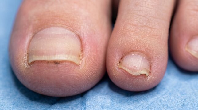 The Little Toenail: Involuted Nail Edge with Visible Cuticle and Proximal Fold
