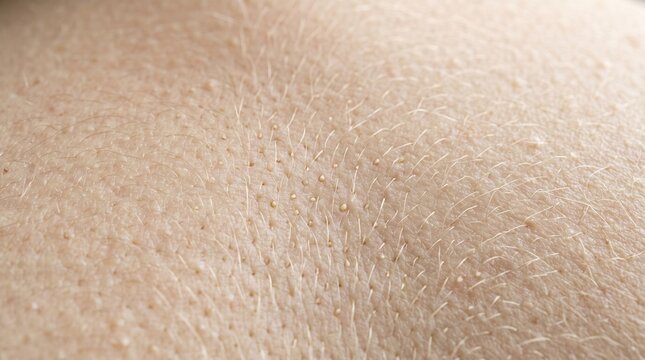 The Milky Way: Sebaceous Filaments and Fine Vellus Hair on the Upper Back