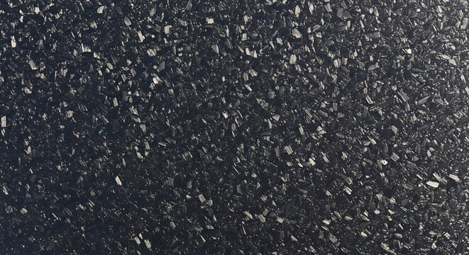 Abstract background of forged carbon fiber tileable texture with metallic speckles and high tech modern composite material design.