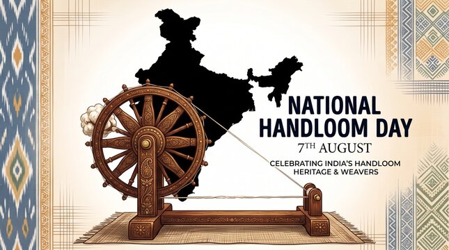 National Handloom Day, Celebrate craftsmanship and fabric weaving art on Handloom Day.