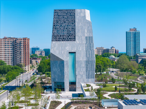 Photo of Obama Presidential Center in Chicago 