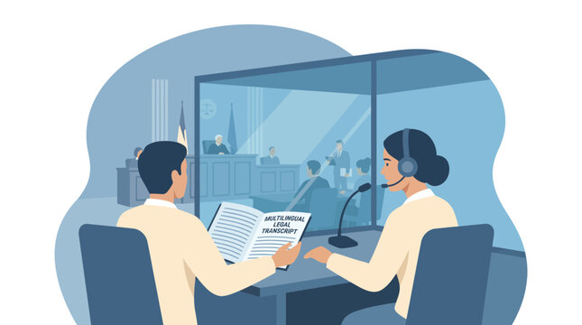 Simultaneous Legal Interpretation and Translation in Court Booth