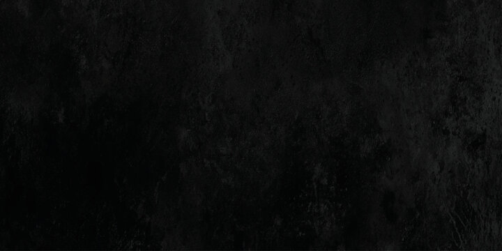 Dark textured background with black stone or concrete surface for design and layout