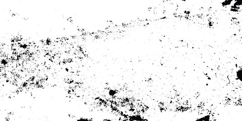 Fototapeta premium Grunge texture background with black splatters and white space for design elements in a distressed look