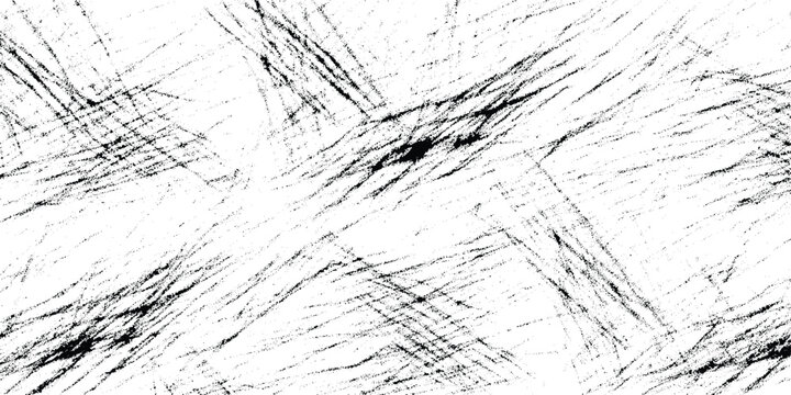 Grunge texture background with black scratches and scuffs on white vector illustration for creative design projects