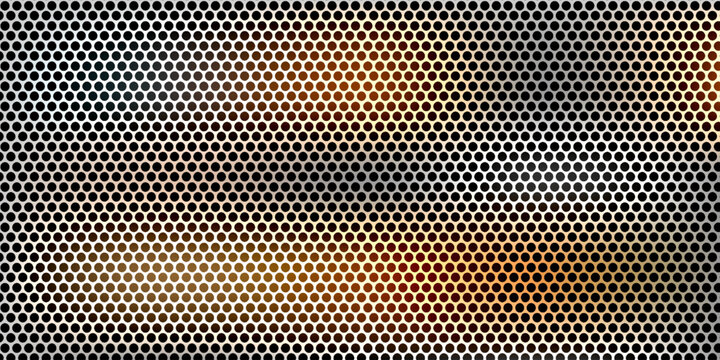 Simple white gradient metallic grill pattern minimal geometrical background