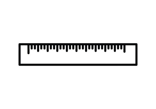 Precision Linear Measurement Ruler Metric Scale with Millimeter Graduations for