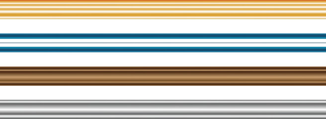 Luxury Interior Molding Baseboard Collection with Gold Blue Wood and Silver Decorative Trim Profiles, Realistic Crown Molding Strips, Wall Panel Border Elements © Provir