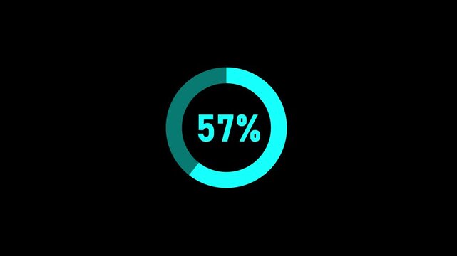 Animated loading white spinner, showing progressive motion in circular pattern against dark background