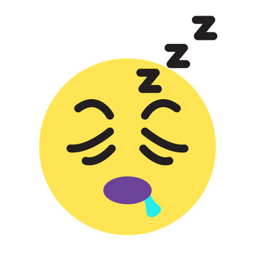 Sleepy emoji icon