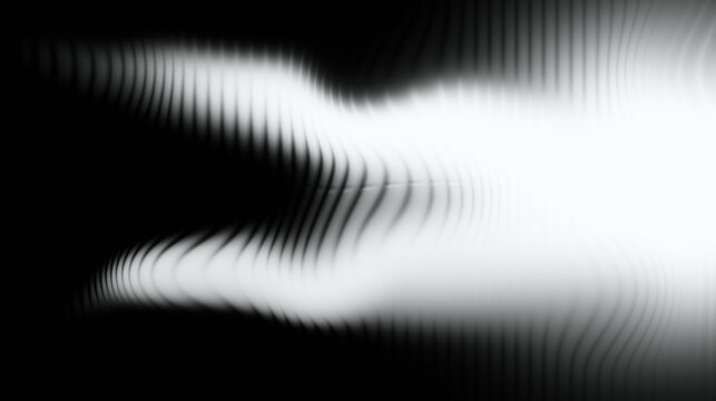 Wavy lines abstract pattern grayscale monochromatic background