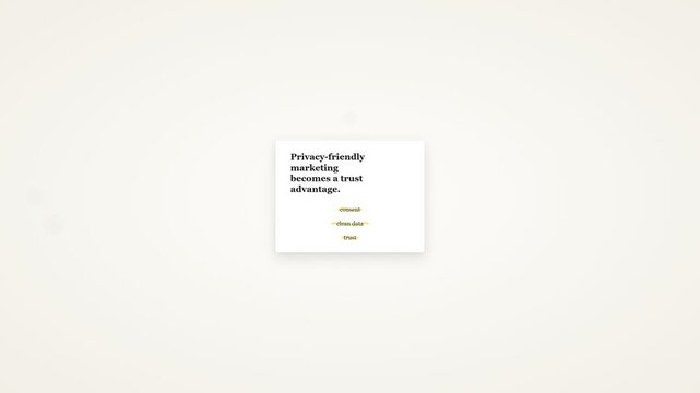 Animated article highlight video callout on white background