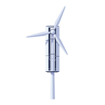 Modern Vertical Axis Wind Turbine Energy Generation