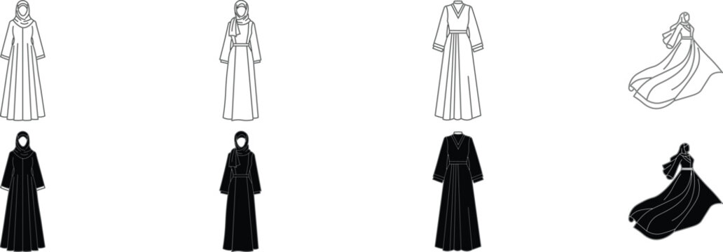 Islamic modest fashion clothing designs for women