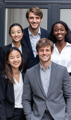 Fototapeta premium Leadership is not a position but a presence, where individuals stand together and amplify the strength of the entire team.
