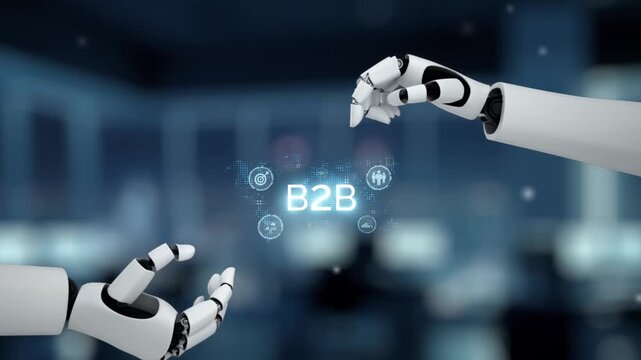 AI-driven B2B strategy revolutionizing business operations through intelligent automation, real-time communication, and market optimization. Digital tools by AI streamline B2B innovation. Kernel
