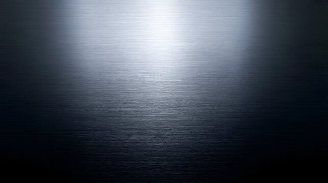 A sophisticated metallic texture background featuring diffused lighting and a smooth reflective surface