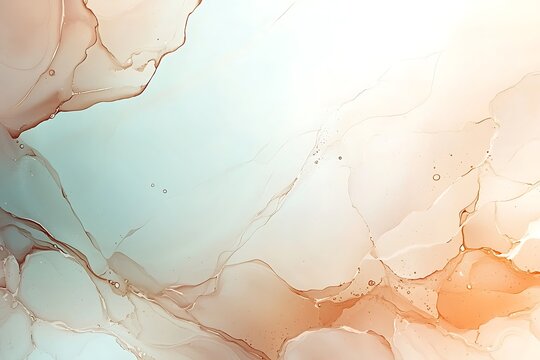 Abstract marble background with flowing pastel colors and fluid stone-like textures, minimal artistic design for creative projects