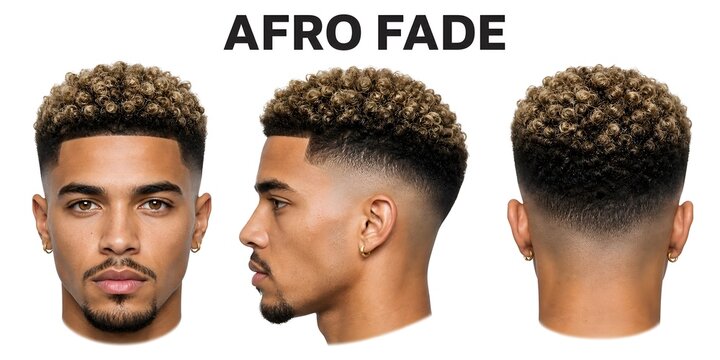 Man with curly hair in front 